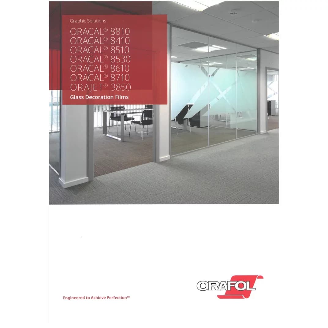Färgkarta Orafol ORACAL® Glass Decoration Films