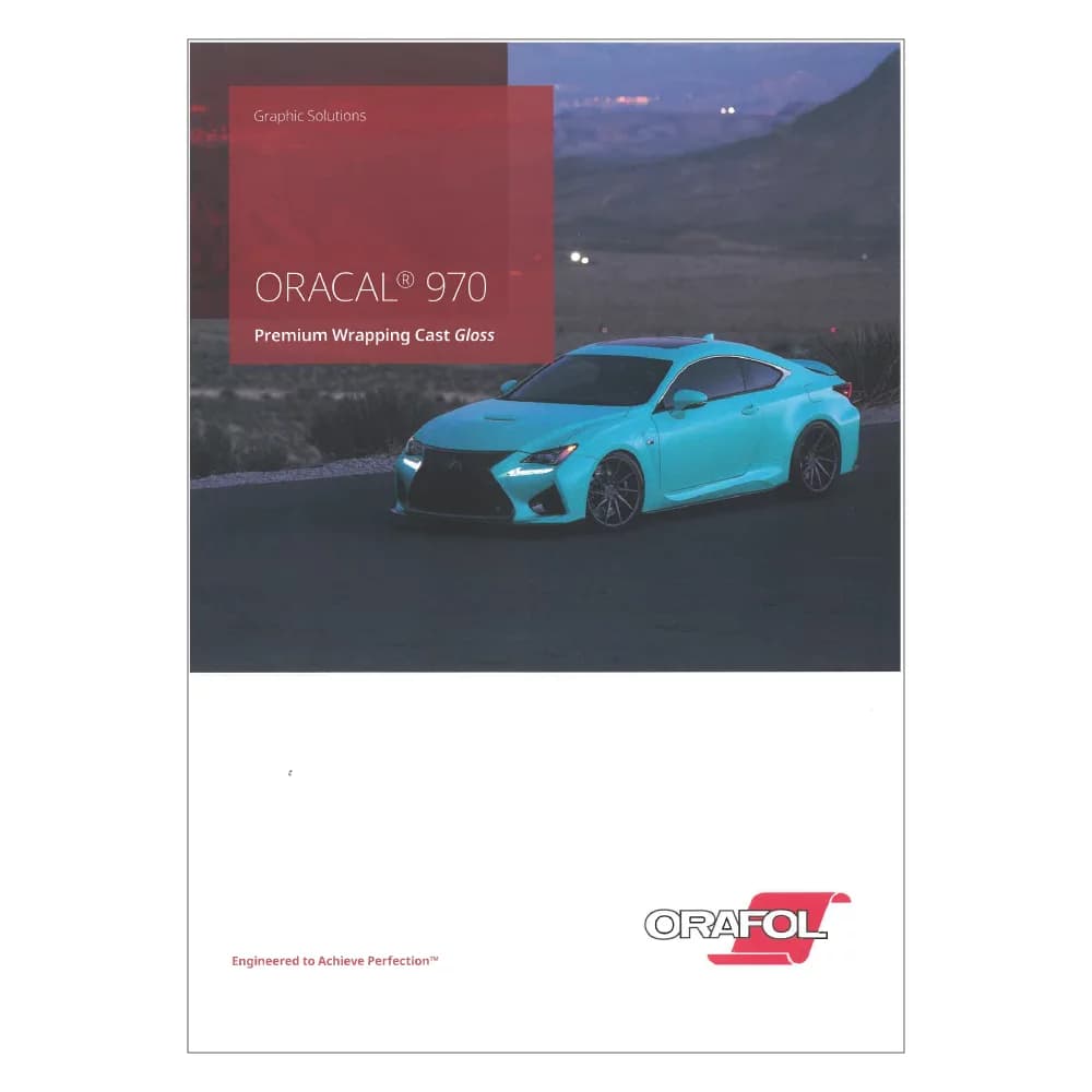 Färgkarta Orafol ORACAL® 970RA Premium Wrapping Cast